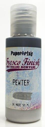 PaperArtsy Paint:  Pewter