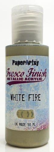 PaperArtsy Paint:  White Fire