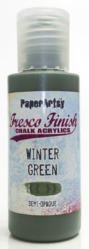 PaperArtsy Paint:  Winter Green