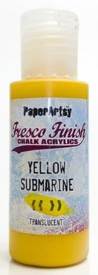 PaperArtsy Paint:  Yellow Submarine