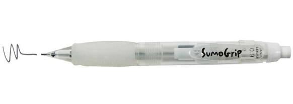 Sakura Sumo Grip Mech Pencil 0.9mm Clear White