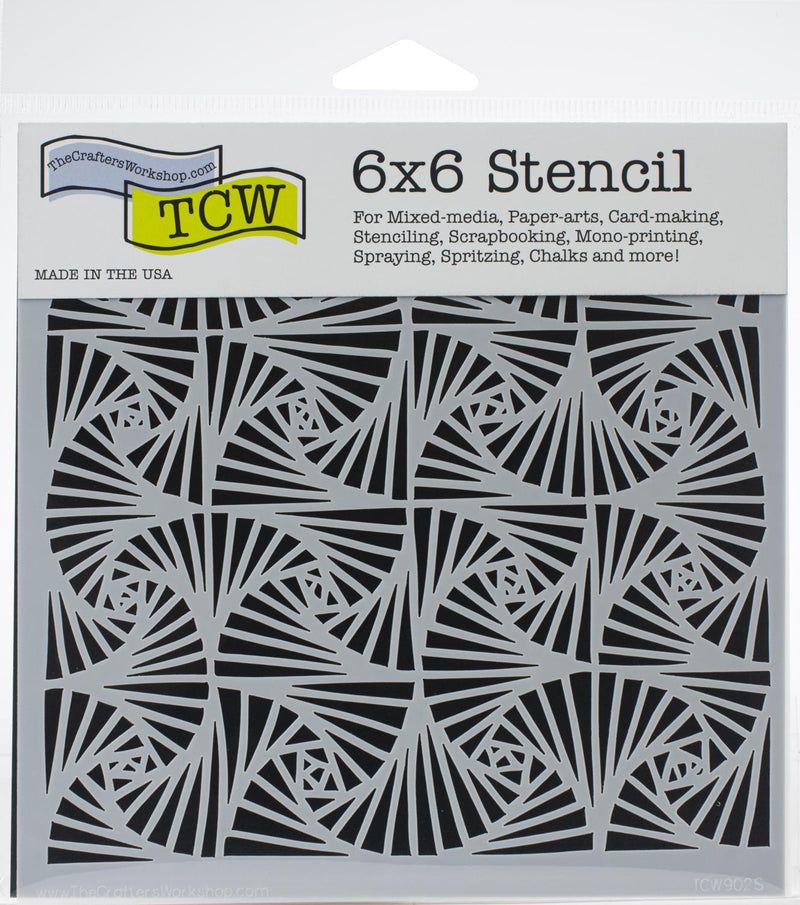 TCW 6x6 Fantangle Stencil