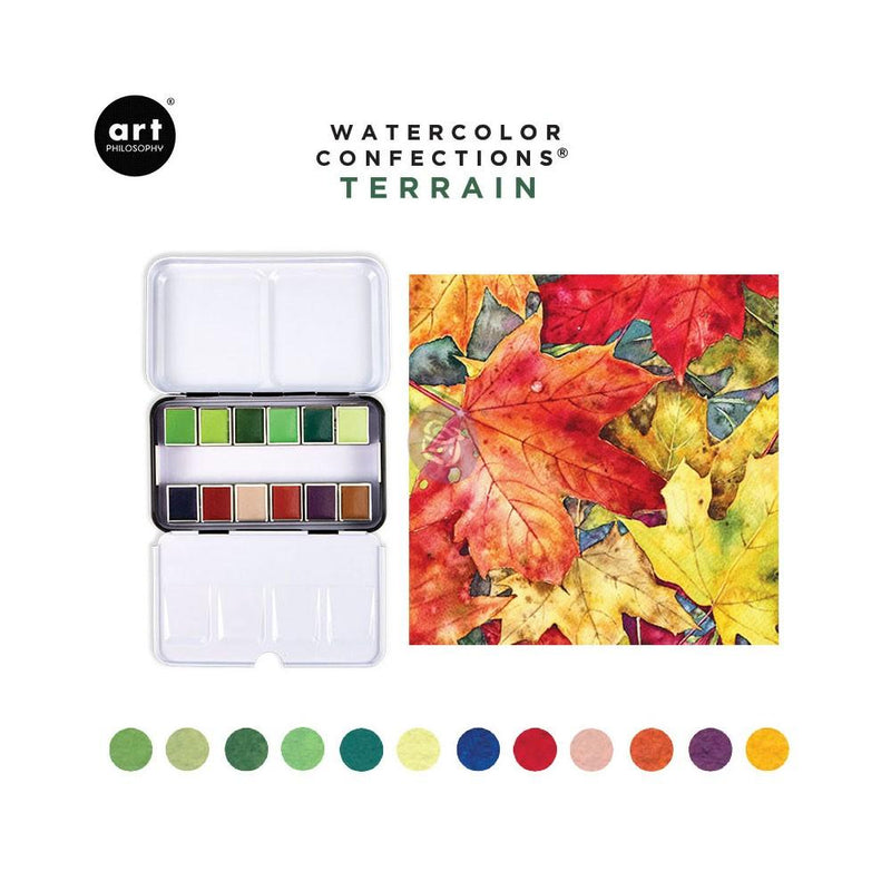 Watercolor Confections - Terrain