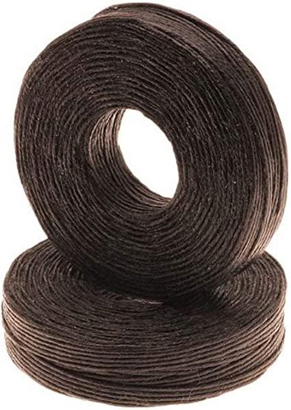 Waxed Linen Cord - 50yd Natural