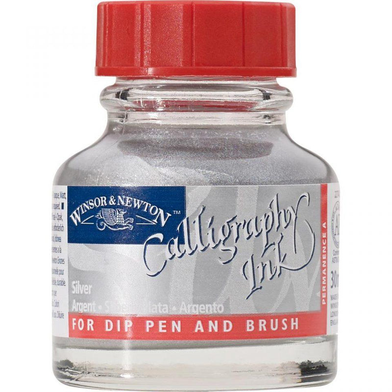 Winsor & Newton SILVER Calligraphy Ink